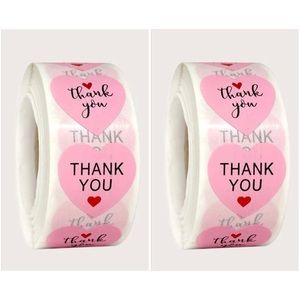 Bundle of thank you stickers